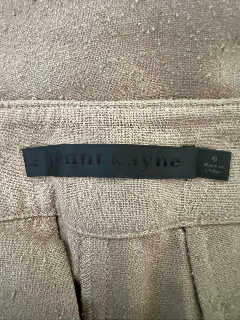 Jenni Kayne raw silk wide leg pants - Picture 14 of 15